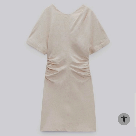 ZARA MIDI DRESS - Picture 3 of 4